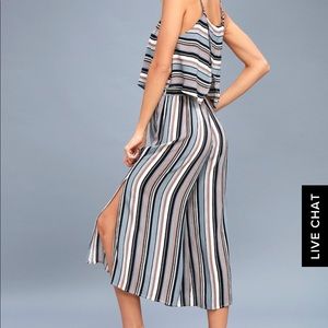 Lulus striped set